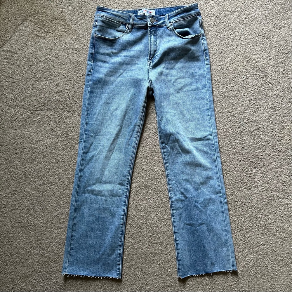 FP x Risen Women's Straight Leg Jeans - Sz 13/31 FP_RDP5203CH